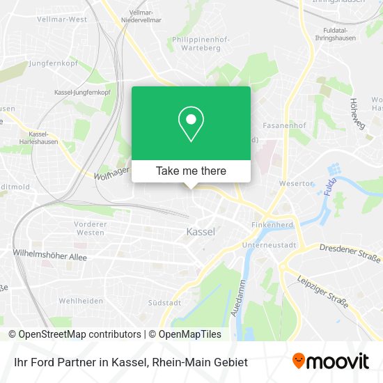 Карта Ihr Ford Partner in Kassel