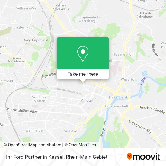 Карта Ihr Ford Partner in Kassel