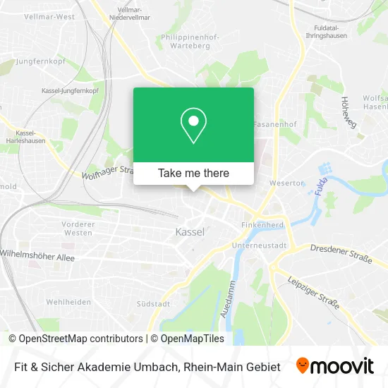 Карта Fit & Sicher Akademie Umbach