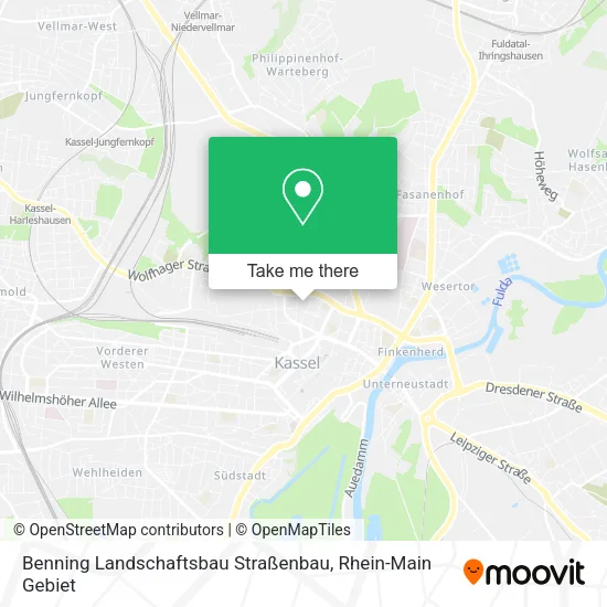 Карта Benning Landschaftsbau Straßenbau