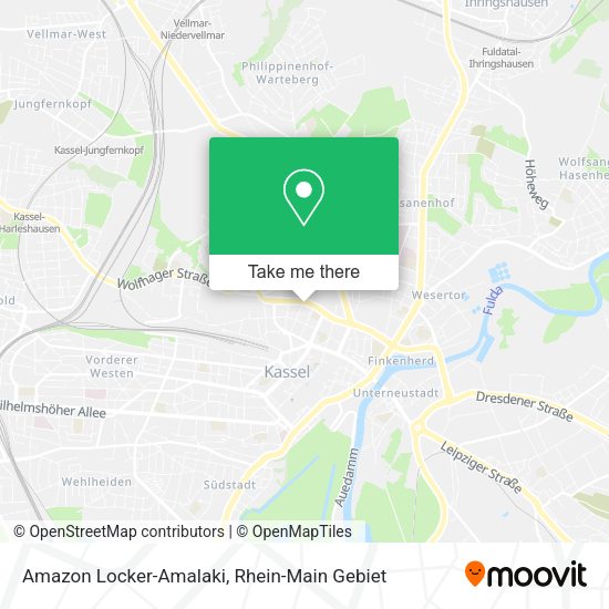 Карта Amazon Locker-Amalaki