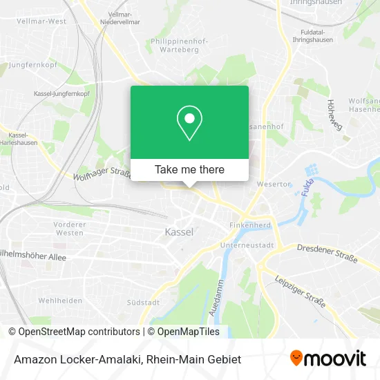 Карта Amazon Locker-Amalaki