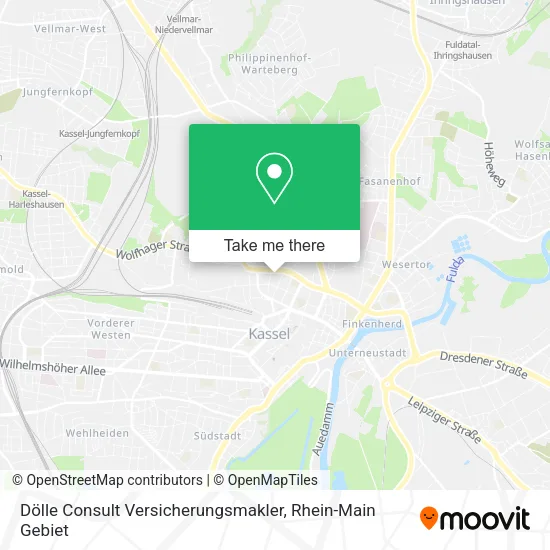 Карта Dölle Consult Versicherungsmakler
