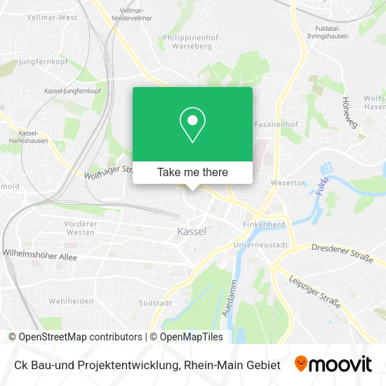 Карта Ck Bau-und Projektentwicklung