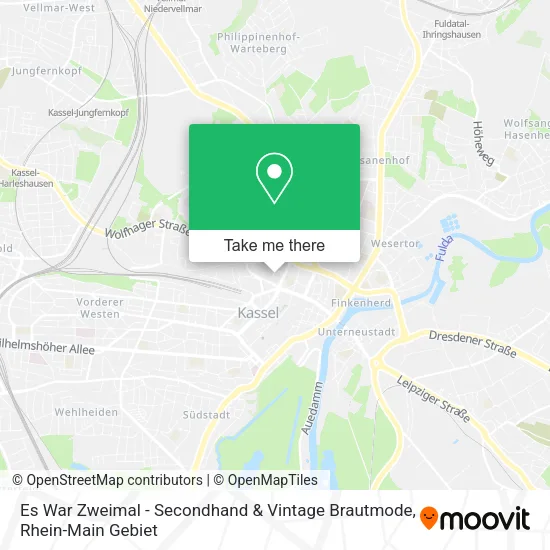 Es War Zweimal - Secondhand & Vintage Brautmode map