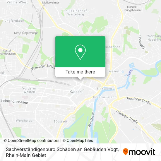 Sachverständigenbüro Schäden an Gebäuden Vogt map