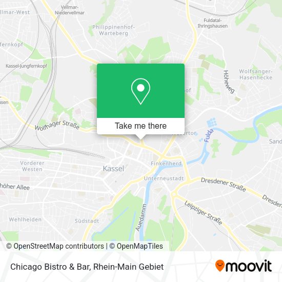 Карта Chicago Bistro & Bar