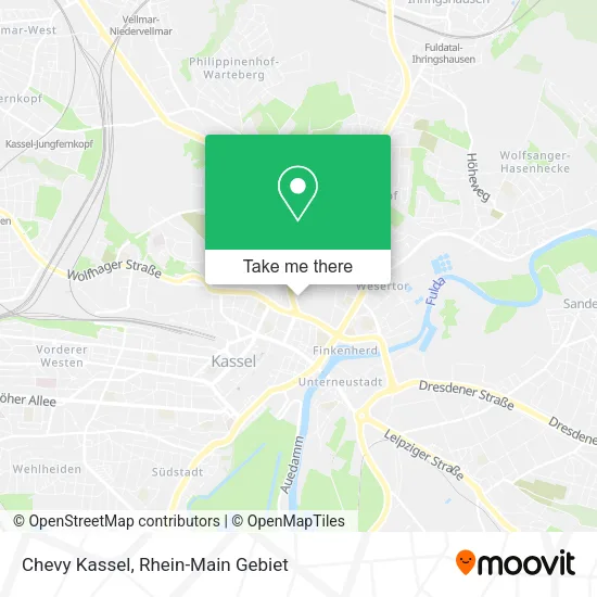 Карта Chevy Kassel