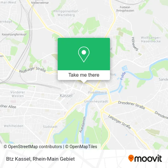 Карта Btz Kassel