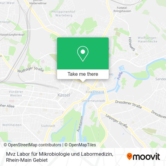 Карта Mvz Labor für Mikrobiologie und Labormedizin
