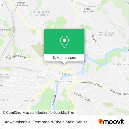 Карта Anwaltskanzlei Frommhold