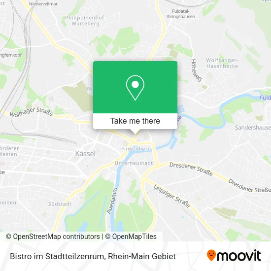 Карта Bistro im Stadtteilzenrum