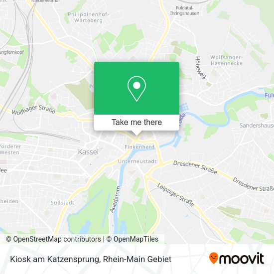 Карта Kiosk am Katzensprung