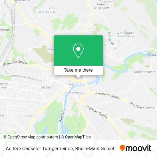 Карта Aeltere Casseler Turngemeinde