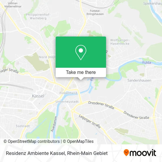 Карта Residenz Ambiente Kassel