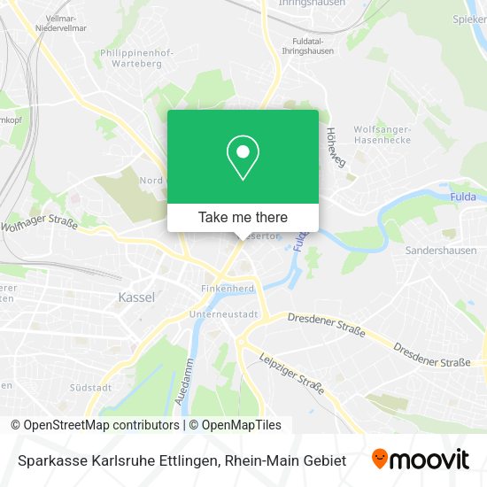 Карта Sparkasse Karlsruhe Ettlingen