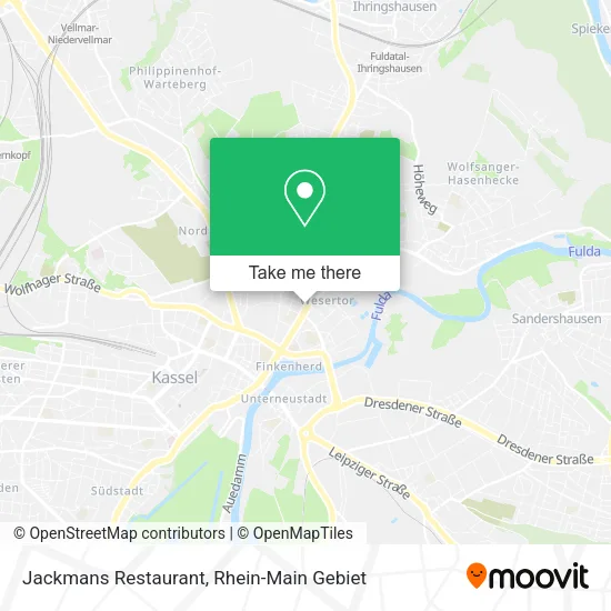 Карта Jackmans Restaurant