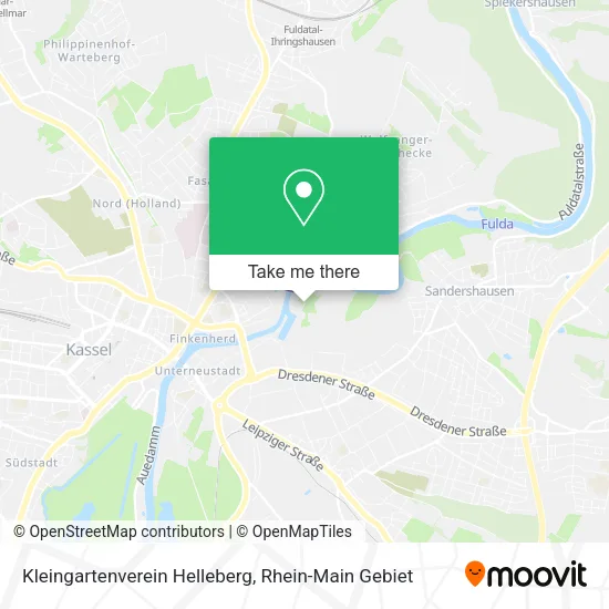 Карта Kleingartenverein Helleberg
