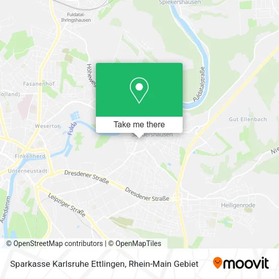 Карта Sparkasse Karlsruhe Ettlingen