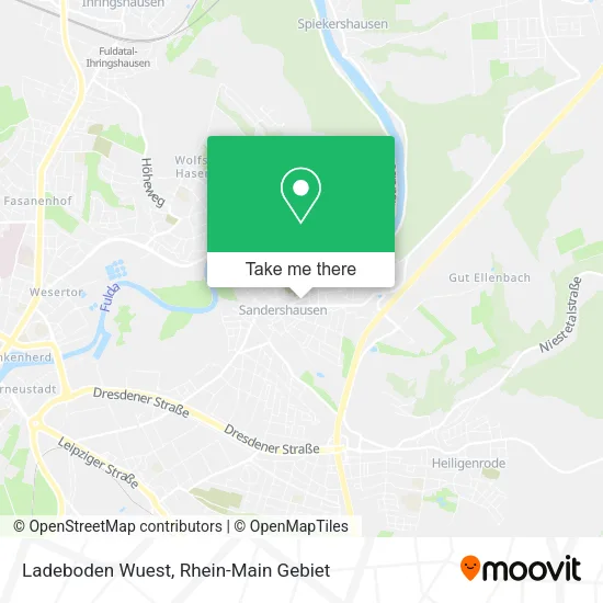 Карта Ladeboden Wuest