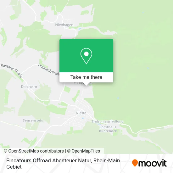 Карта Fincatours Offroad Abenteuer Natur