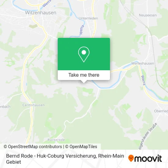 Карта Bernd Rode - Huk-Coburg Versicherung