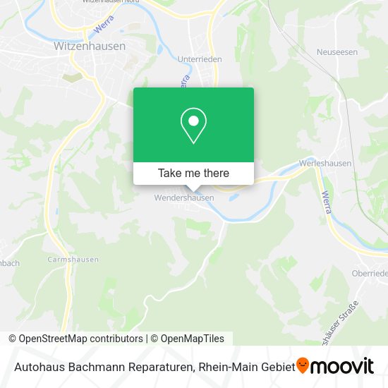 Карта Autohaus Bachmann Reparaturen