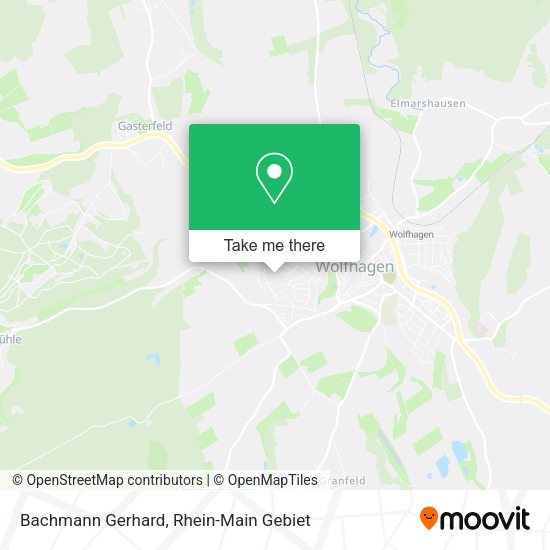 Карта Bachmann Gerhard