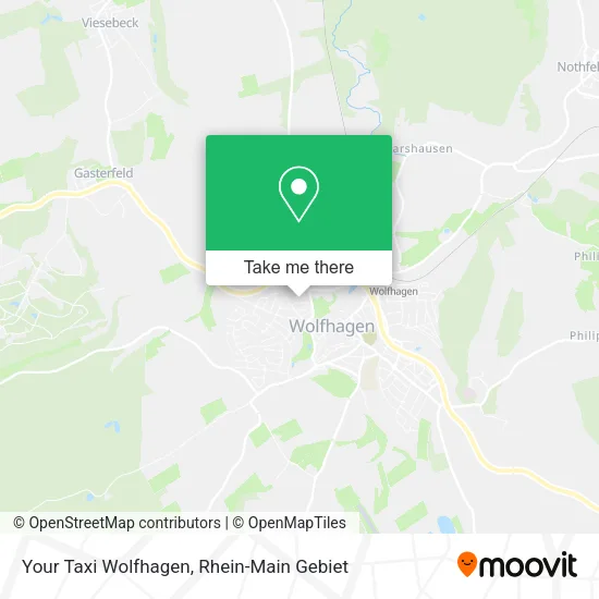 Карта Your Taxi Wolfhagen