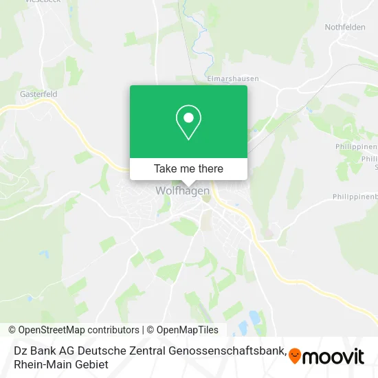 Карта Dz Bank AG Deutsche Zentral Genossenschaftsbank