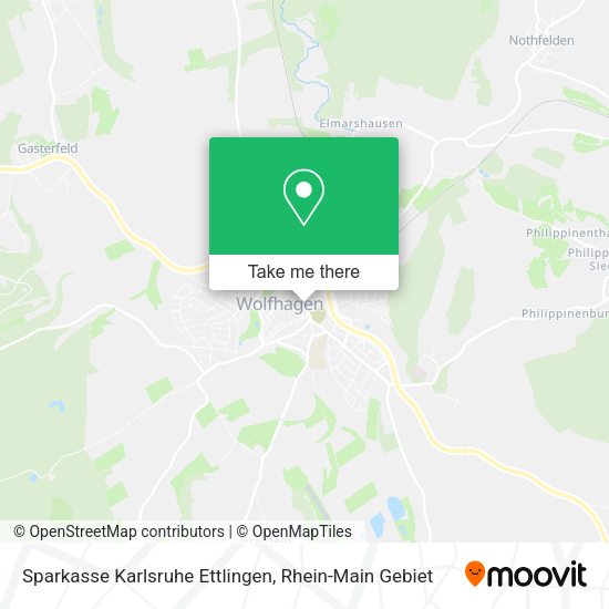 Карта Sparkasse Karlsruhe Ettlingen