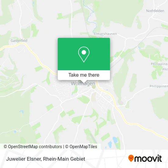 Карта Juwelier Elsner