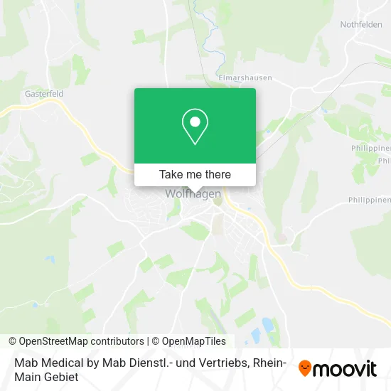 Карта Mab Medical by Mab Dienstl.- und Vertriebs