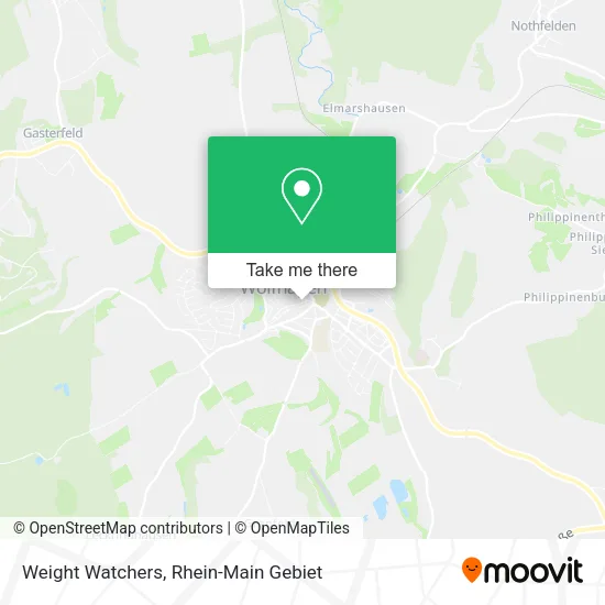 Карта Weight Watchers