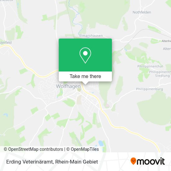 Карта Erding Veterinäramt