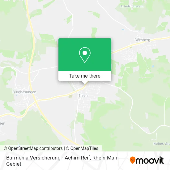 Карта Barmenia Versicherung - Achim Reif