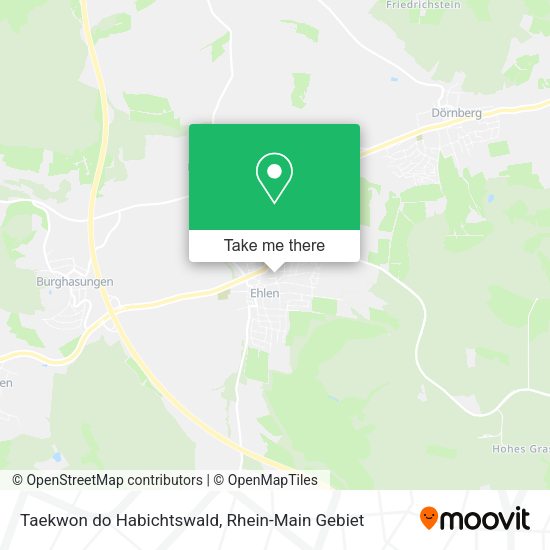 Карта Taekwon do Habichtswald
