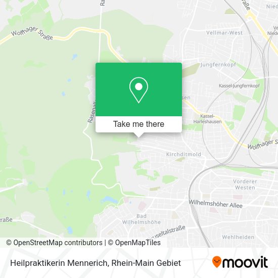 Карта Heilpraktikerin Mennerich