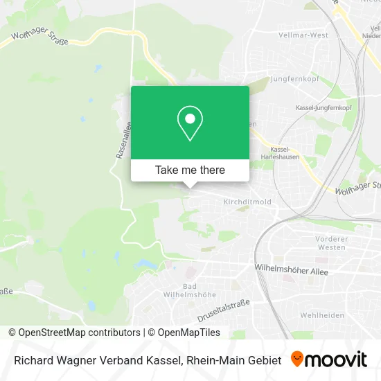 Карта Richard Wagner Verband Kassel