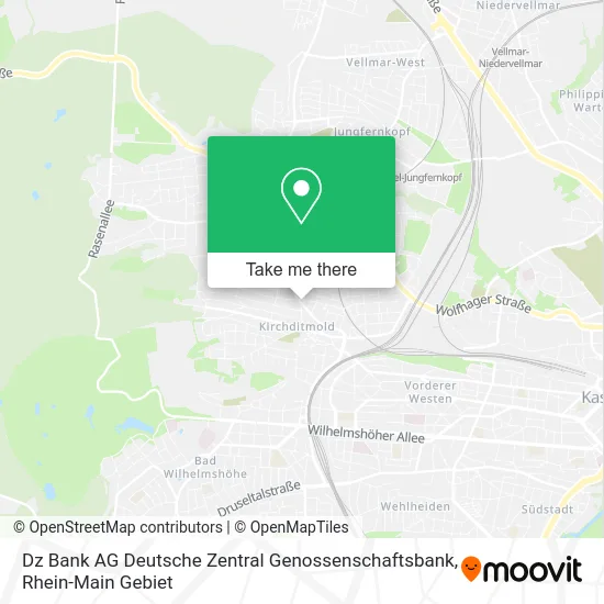 Карта Dz Bank AG Deutsche Zentral Genossenschaftsbank