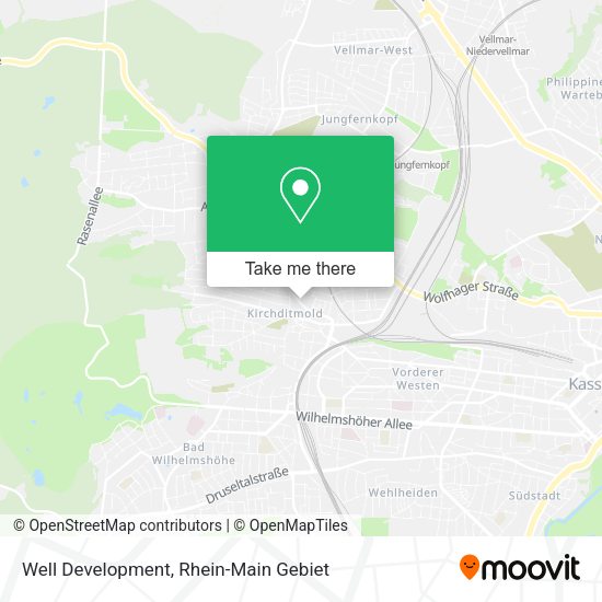 Карта Well Development