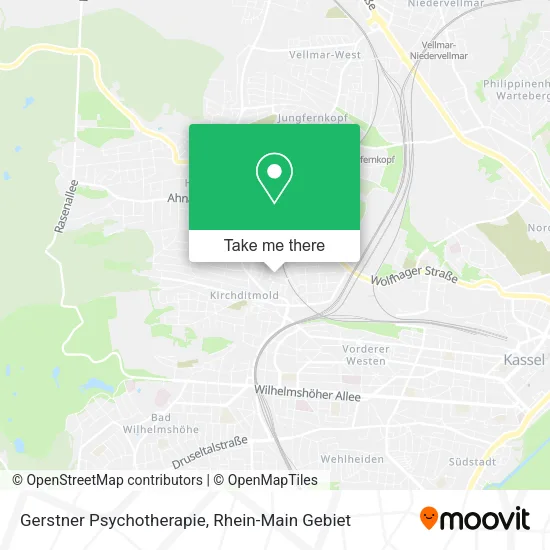 Карта Gerstner Psychotherapie