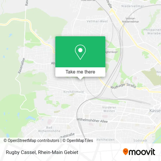 Карта Rugby Cassel