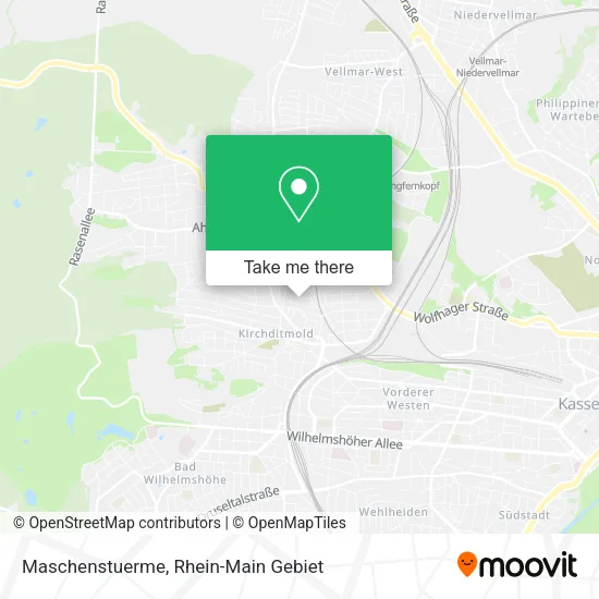 Карта Maschenstuerme