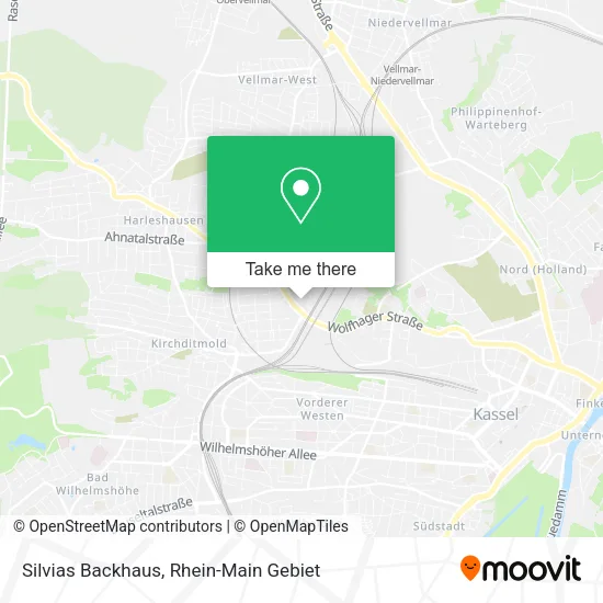 Карта Silvias Backhaus