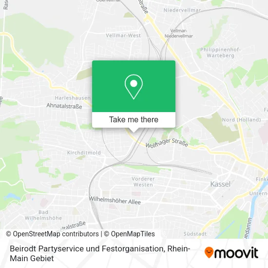 Карта Beirodt Partyservice und Festorganisation