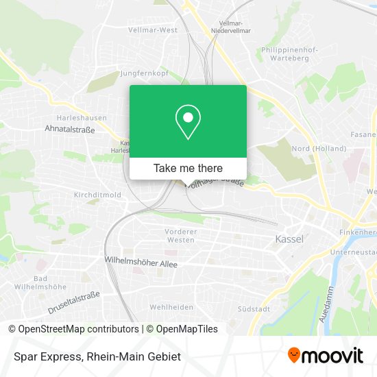 Карта Spar Express