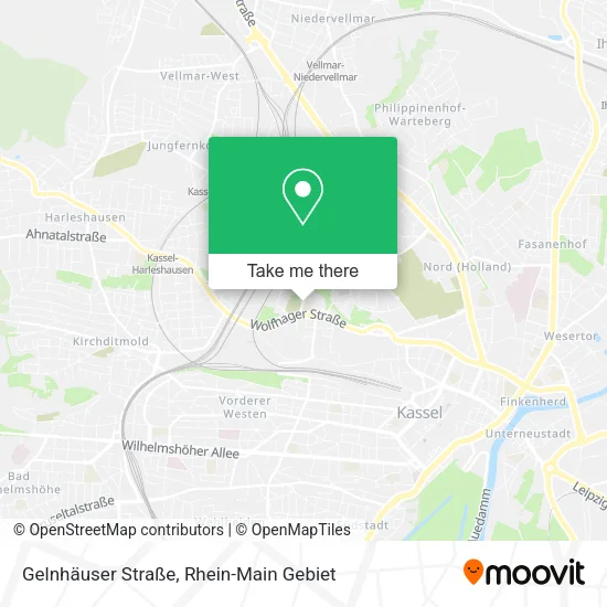 Карта Gelnhäuser Straße