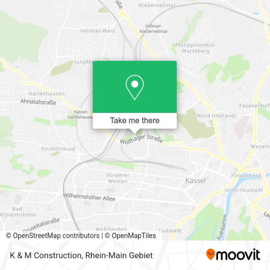 Карта K & M Construction