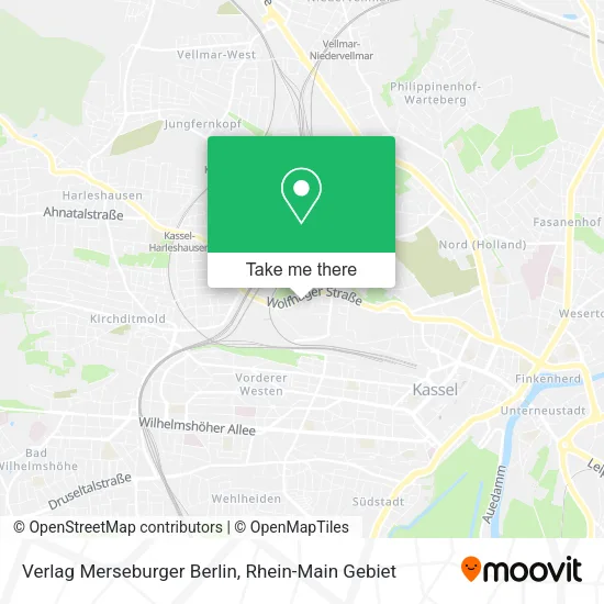 Карта Verlag Merseburger Berlin